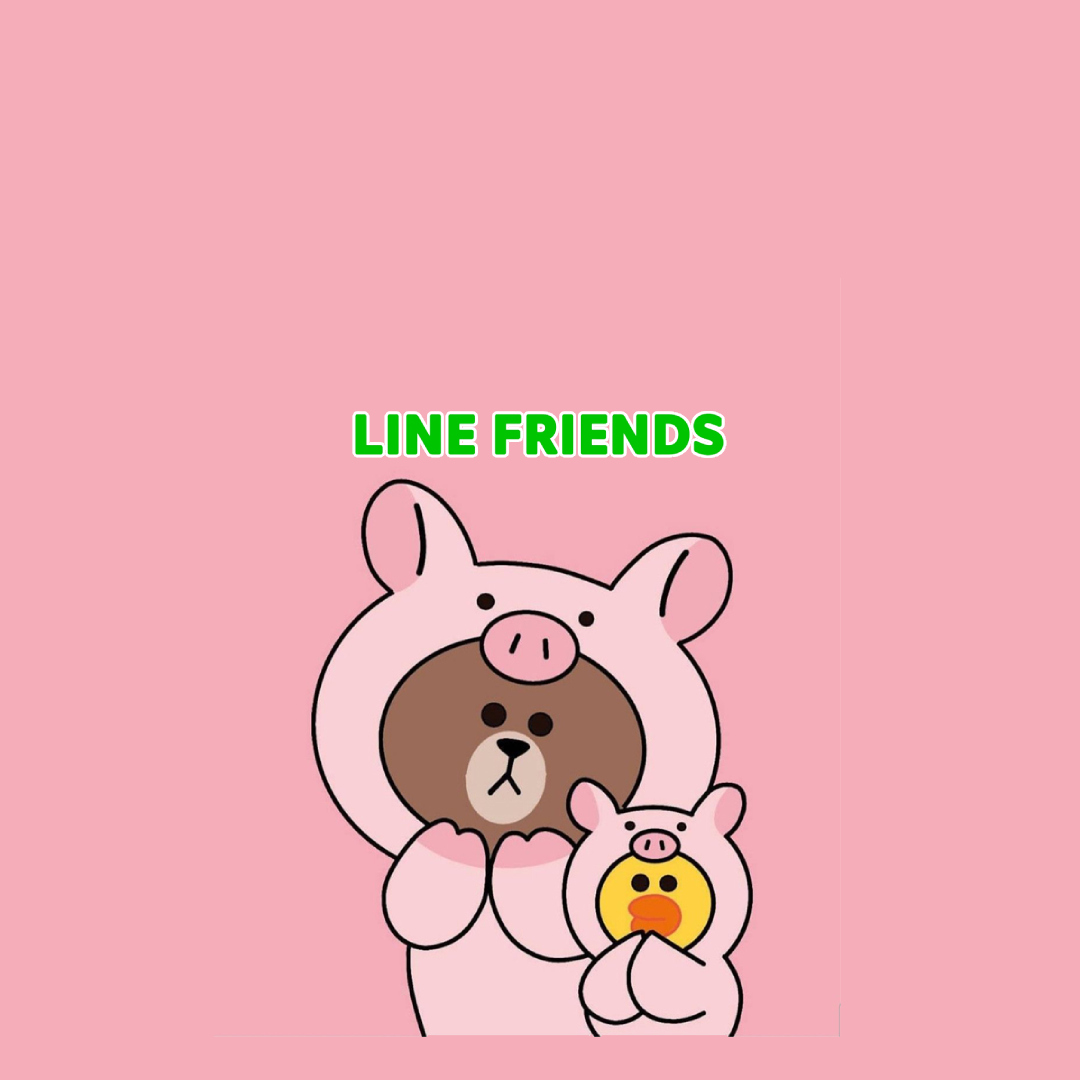 LINE Friends Phone Case For iPhone Samsung Galaxy Pixel OnePlus Vivo ...