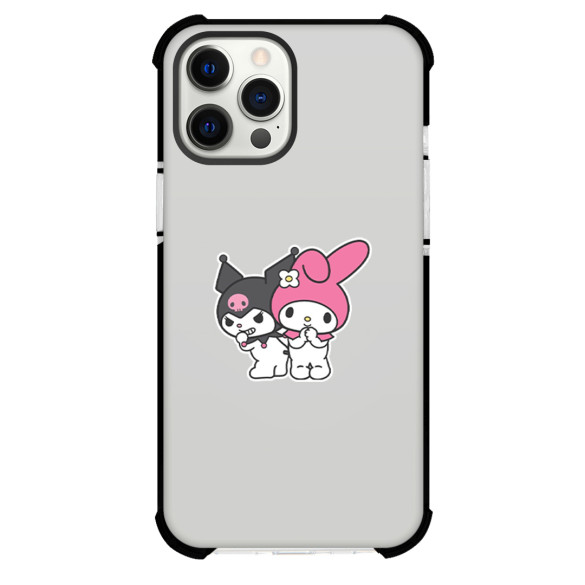 Sanrio Kuromi And Melody Phone Case For Iphone Samsung Galaxy Pixel Oneplus Vivo Xiaomi Asus 